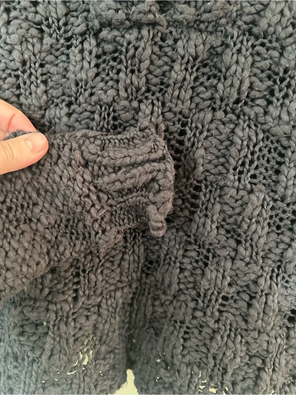 Free People chunky knit